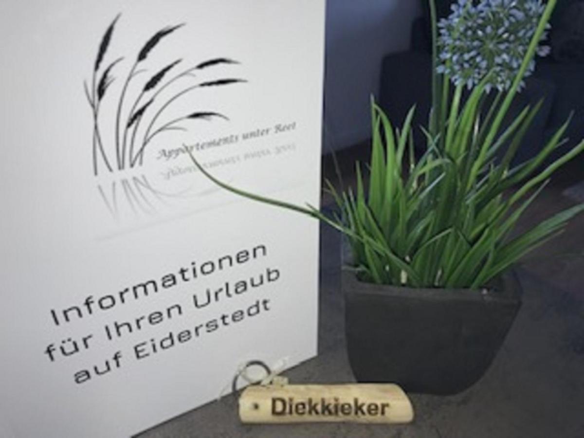 Appartements Unter Reet Tumlauer Koog Bagian luar foto